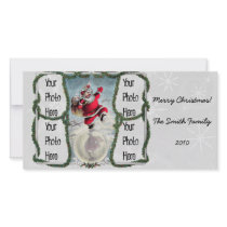 Retro 1940s Santa