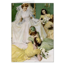 Retro 1940s Wedding cards