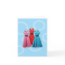 RETRO 1950 DRESSES GREETING CARD