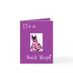 Retro 1950s Sock Hop Party Invitation Greeting Cards