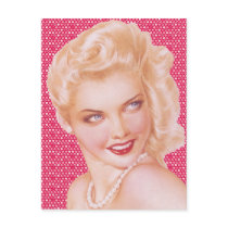 Retro 40s Love Post Cards