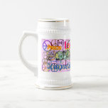 Retro 60's Peace Signs GalorePeace Love Compassion mugs