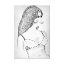Retro 70s Bikini Girl