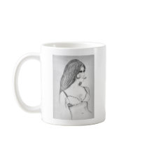 Retro 70's Fashion Model Mugs