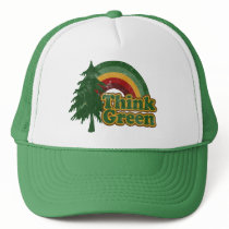 Retro 70s Rainbow, Think Green