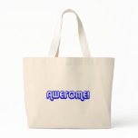 Retro 80s Awesome! Blue Bag