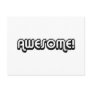 Retro 80s Awesome! Design Postcard