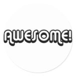 Retro 80s Awesome! Design stickers