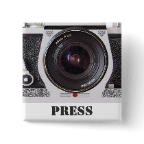 Retro 80s Camera Effect Media and Press Badge