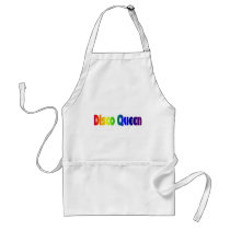Retro 80s Disco Queen Apron