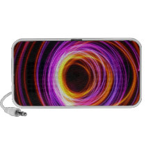 Retro Abstract Colourful Art Speaker speakers