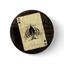 Retro Ace of Spades Pins