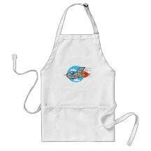 retro aeroplane jet aprons