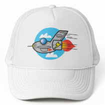 retro aeroplane jet hats