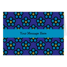 Retro All-Purpose Floral Card