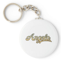 Retro Angola Key Chain