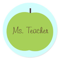 Retro Apple Persoanlized Teacher Gifts