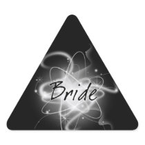 Retro Atomic Bride - Black & White