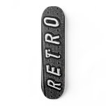 Retro - B&W Skate Board Decks