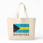 Retro Bahamas Flag Totebag