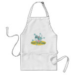 Retro Basset Hound Lounge aprons