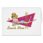 Retro Beach Mum cards