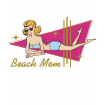 Retro Beach Mum t-shirts