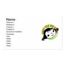 Retro Best Big Sister Ever business cards