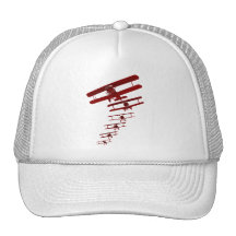 Retro Biplane Trucker Hat