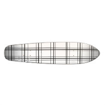 Retro black and white plaid