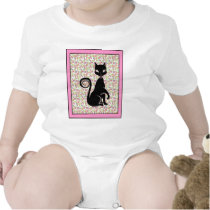 Retro Black Cat Shirts