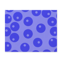 Retro blue pattern. Circles design. Flyers