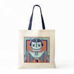 Retro Blue Robot Kids bags