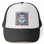 Retro Blue Robot Kids