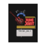 Retro Blues Juke Joint Postcards