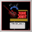 Retro Blues Juke Joint Poster posters