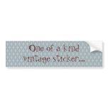 Retro Bonnie Gentle Stars bumper stickers
