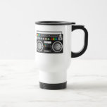 retro boombox ghetto blaster graphic mug