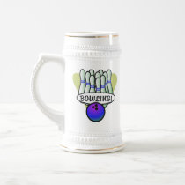 retro bowling design, retro bowling design coffee mug
