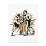 Retro Boxing postcards