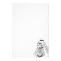 Retro Bride Customized Stationery