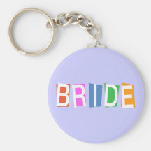 Retro Bride Key Chain