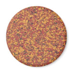 Retro Brown Confetti Speckled magnets