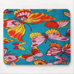 Retro Butterflies mousepads