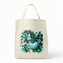 Retro butterfly design bag