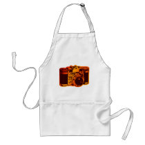 retro camera apron