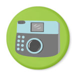 Retro Camera magnets