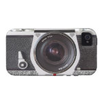 Retro Camera Scroll FX iPhone 4/4S Barely There Case For The iPhone 4
