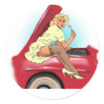Retro Car and Model stickers