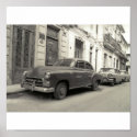 Retro car posters